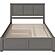 Madison Queen Platform Bed w/Footboard & Twin XL Trundle by Atlantic
