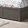 Madison Queen Platform Bed w/Footboard & Twin XL Trundle by Atlantic