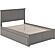 Madison Queen Platform Bed w/Footboard & Set of 2 Storage Drawers by Atlantic