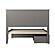Madison King Platform Bed w/Footboard & Set of 2 Storage Drawers by Atlantic