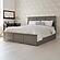 Madison King Platform Bed w/Matching Footboard & Twin XL Trundle by Atlantic