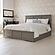 Madison King Platform Bed w/Matching Footboard & Set of 2 Storage Drawers by Atlantic