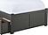 Mission Twin XL Platform Bed w/Footboard & Set of 2 Storage Drawers by Atlantic