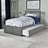 Mission Twin Platform Bed w/Footboard & Twin Trundle by Atlantic