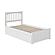 Mission Twin Platform Bed w/Matching Footboard & Set of 2 Storage Drawers by Atlantic