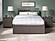 Mission Full Platform Bed w/Footboard & Twin Trundle by Atlantic