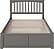 Mission Full Platform Bed w/Footboard & Full Trundle by Atlantic