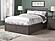 Mission Full Platform Bed w/Footboard & Full Trundle by Atlantic