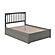 Mission Queen Platform Bed w/Footboard & Twin XL Trundle by Atlantic