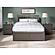 Mission King Platform Bed w/Footboard & Twin XL Trundle by Atlantic