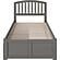 Richmond Twin XL Platform Bed w/Footboard & Set of 2 Storage Drawers by Atlantic