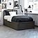 Richmond Twin XL Platform Bed w/Footboard & Set of 2 Storage Drawers by Atlantic