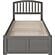 Richmond Twin Platform Bed w/Footboard & Twin Trundle by Atlantic