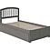 Richmond Twin Platform Bed w/Footboard & Set of 2 Storage Drawers by Atlantic
