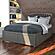 Richmond Full Platform Bed w/Footboard & Set of 2 Storage Drawers by Atlantic