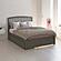 Richmond Queen Platform Bed w/Footboard & Set of 2 Storage Drawers by Atlantic