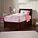 Portland Twin XL Platform Bed w/Footboard & Set of 2 Storage Drawers by Atlantic