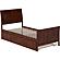Portland Twin XL Platform Bed w/Matching Footboard & Twin XL Trundle by Atlantic