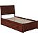 Portland Twin Platform Bed w/Footboard & Twin Trundle by Atlantic