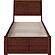 Portland Twin Platform Bed w/Footboard & Twin Trundle by Atlantic
