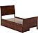 Portland Twin Platform Bed w/Matching Footboard & Bed Drawers by Atlantic