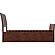 Portland Twin Platform Bed w/Matching Footboard & Bed Drawers by Atlantic