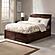 Portland Full Platform Bed w/Footboard & Full Trundle by Atlantic