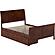 Portland Full Platform Bed w/Matching Footboard & Bed Drawers by Atlantic