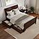 Portland Full Platform Bed w/Matching Footboard & Bed Drawers by Atlantic