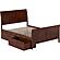 Portland Full Platform Bed w/Matching Footboard & Bed Drawers by Atlantic