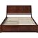 Portland King Platform Bed w/Footboard & Twin XL Trundle by Atlantic