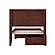 Canyon Twin XL Platform Bed w/Matching Footboard & Set of 2 Storage Drawers by Atlantic