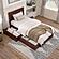 Canyon Twin XL Platform Bed w/Matching Footboard & Set of 2 Storage Drawers by Atlantic