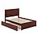 Canyon Full Platform Bed w/Matching Footboard & Twin Trundle by Atlantic