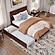 Canyon Full Platform Bed w/Matching Footboard & Twin Trundle by Atlantic