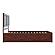 Canyon Queen Platform Bed w/Matching Footboard & Twin XL Trundle by Atlantic