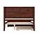 Canyon Queen Platform Bed w/Matching Footboard & Twin XL Trundle by Atlantic
