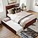 Canyon Queen Platform Bed w/Matching Footboard & Twin XL Trundle by Atlantic