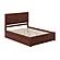 Canyon Queen Platform Bed w/Matching Footboard & Twin XL Trundle by Atlantic