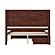 Canyon Queen Platform Bed w/Matching Footboard & Set of 2 Storage Drawers by Atlantic