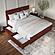 Canyon King Platform Bed w/Matching Footboard & Set of 2 Storage Drawers by Atlantic