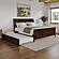 Portland King Platform Bed w/Matching Footboard & Twin XL by Atlantic