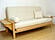 Akida Futon Frame Natural by Prestige