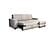 Alfredo Mini Beige Sectional Sofa by Skyler Designs