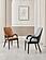 Aria Adobe Orange/Dark Gray PU Two-Tone Upholstersted Arm Chair w/Wooden Legs by BH Furniture