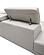 Baxter Smoke Gray Leather Sectional w/Motion Headrest by BH Furniture