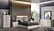 Gilda Vangard Marble High Gloss Bedroom Set by BH Furniture