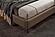 Grace Dark Taupe Leather Platform Bed by BH Furniture
