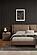 Grace Dark Taupe Leather 2 Drawers Nightstand by BH Furniture