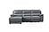 Hailey Dark Gray Leather/PVC 3-Piece Chaise Sectional by BH Furniture